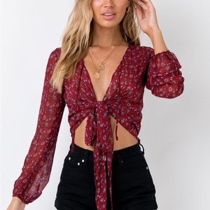 Princess Polly Wrap Top
